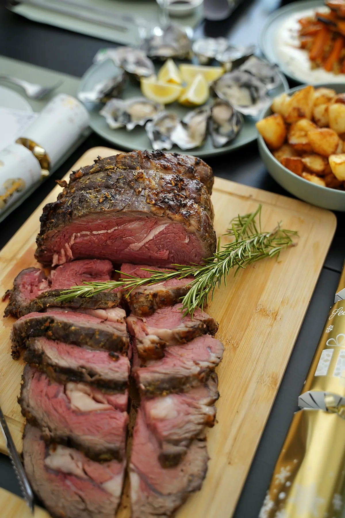 Arrosto di manzo con patate al forno